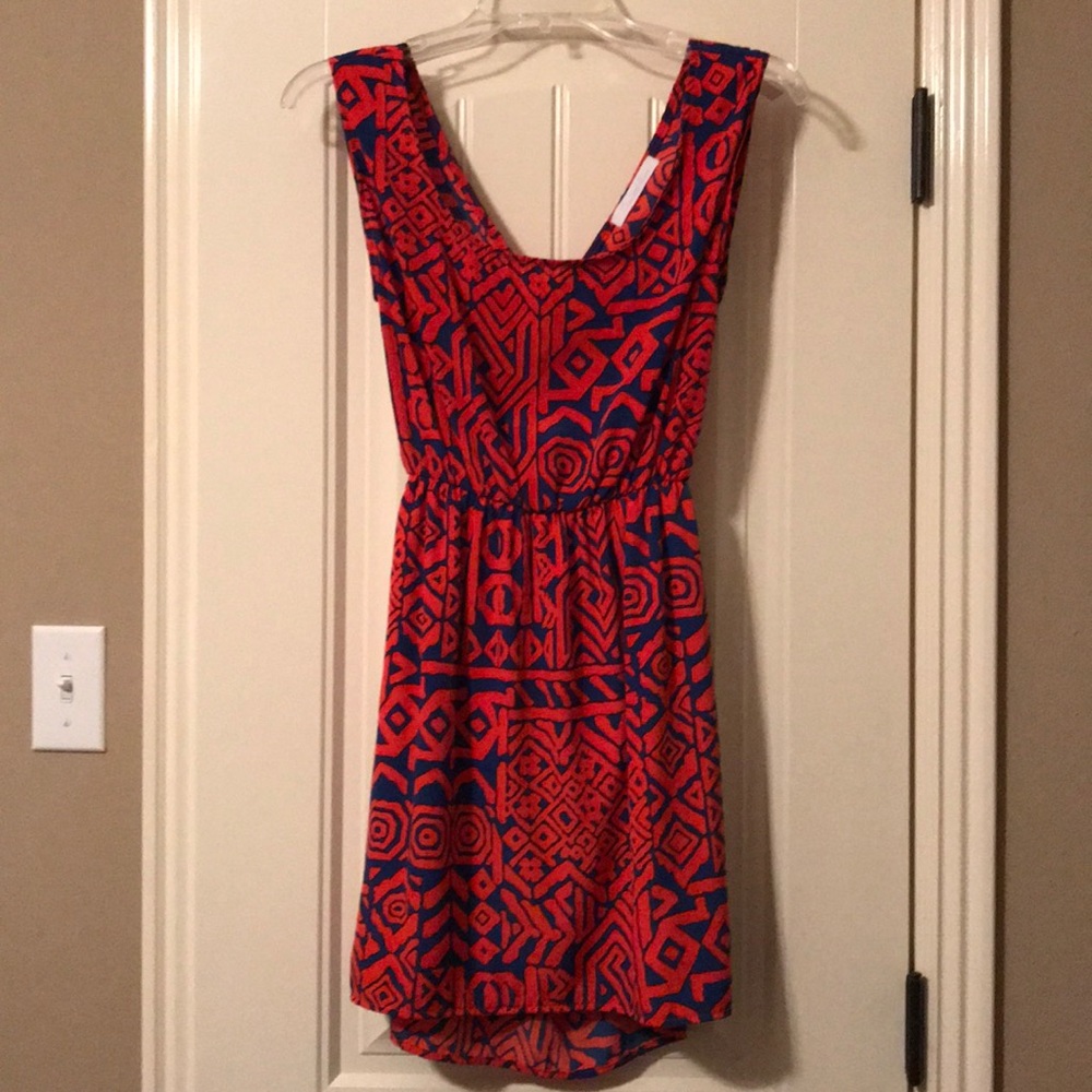 Tribal print dress